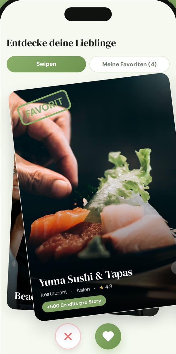 Lieblingsrestaurants entdecken